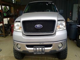 2006 FORD F150, SILVER, XLT MODEL, CREW CAB, 5.4L, 2WD,   F26357